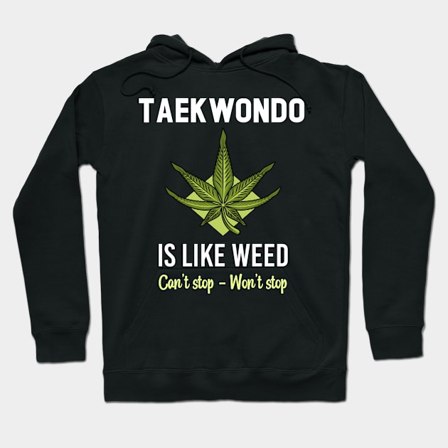 Cant stop Taekwondo Tae Kwon Do  Taekwon Do Hoodie by Hanh Tay